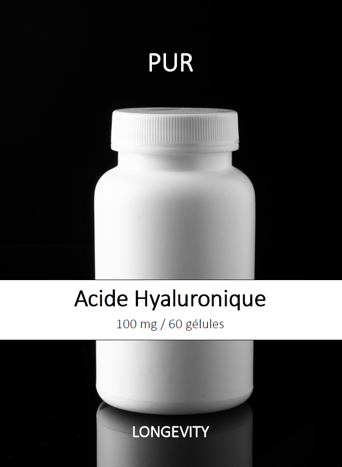 ACIDE HYALURONIQUE PUR 100mg (60 gélules)